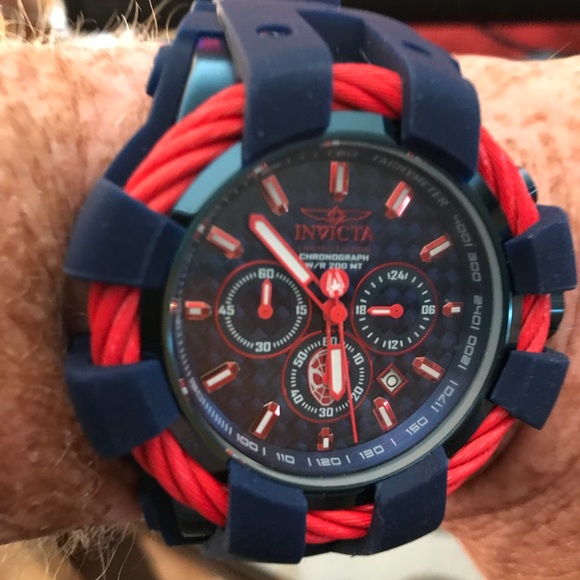 invicta chronograph spiderman